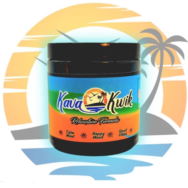 kavakwik instant kava relaxation powder front view