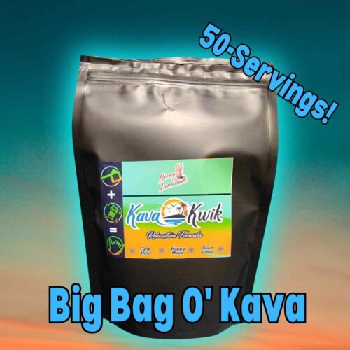 KavaKwik Instant Relaxation Formula: 50-Scoop Bag
