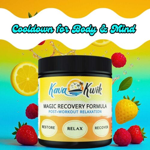 KavaKwik Magic Recovery Formula - 20 Serving Jar