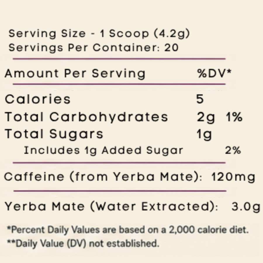 Yerba Bright - Instant Yerba Mate Drink Mix - Berry Lemonade Flavor - 20 Serving Jar - Image 3